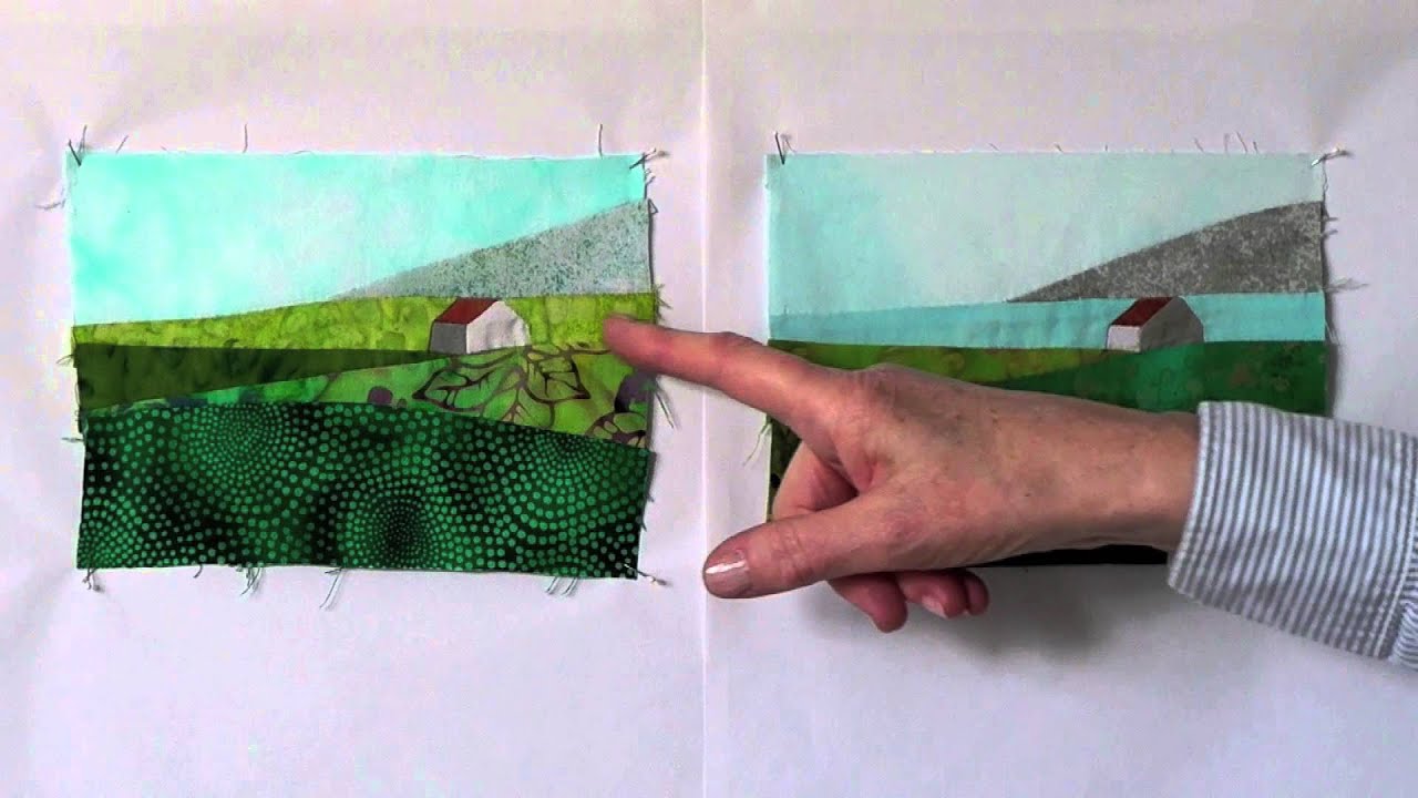 Landscape Quilts - Design - Expressing Light in Structures