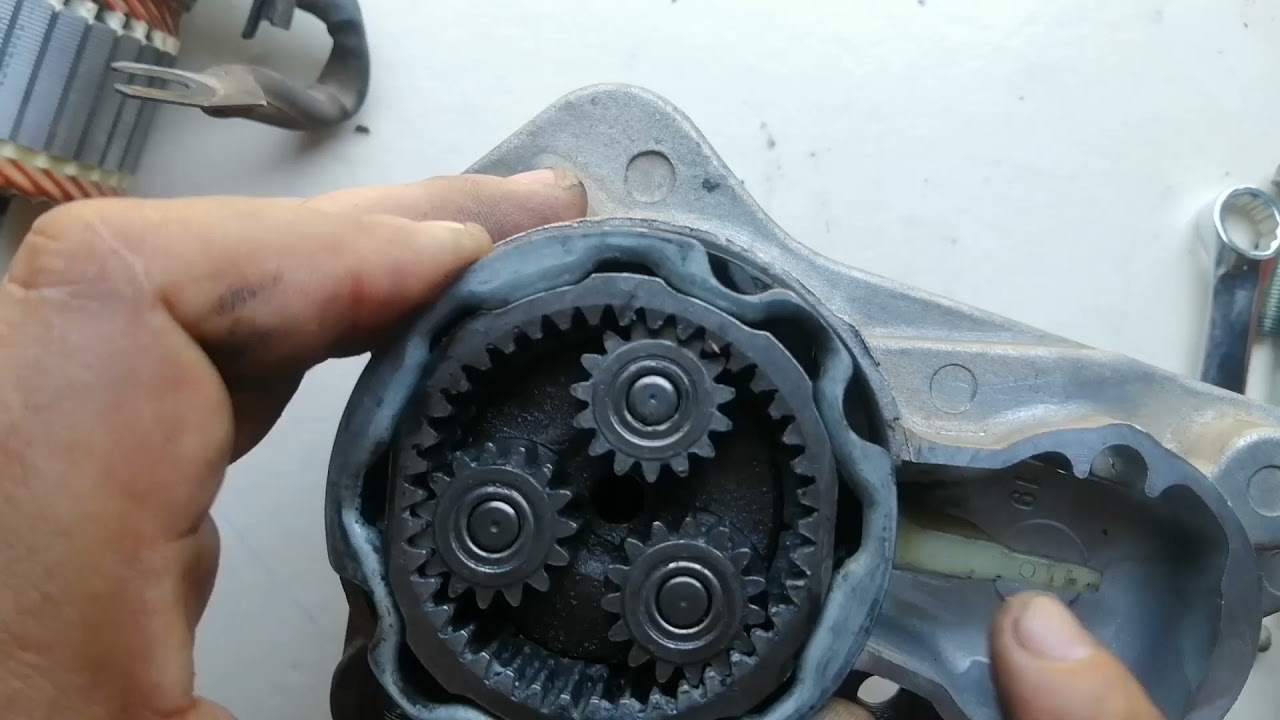 Armado de motor de arranque || NISSAN MARCH 2018