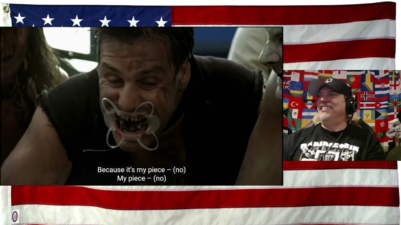 Rammstein Mein Teil 4K with English subtitles Remastered Music video - REACTION