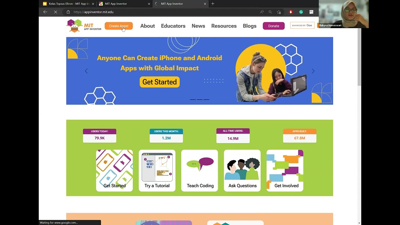 Bagaimana Cara membuat Aplikasi menggunakan MIT App Inventor