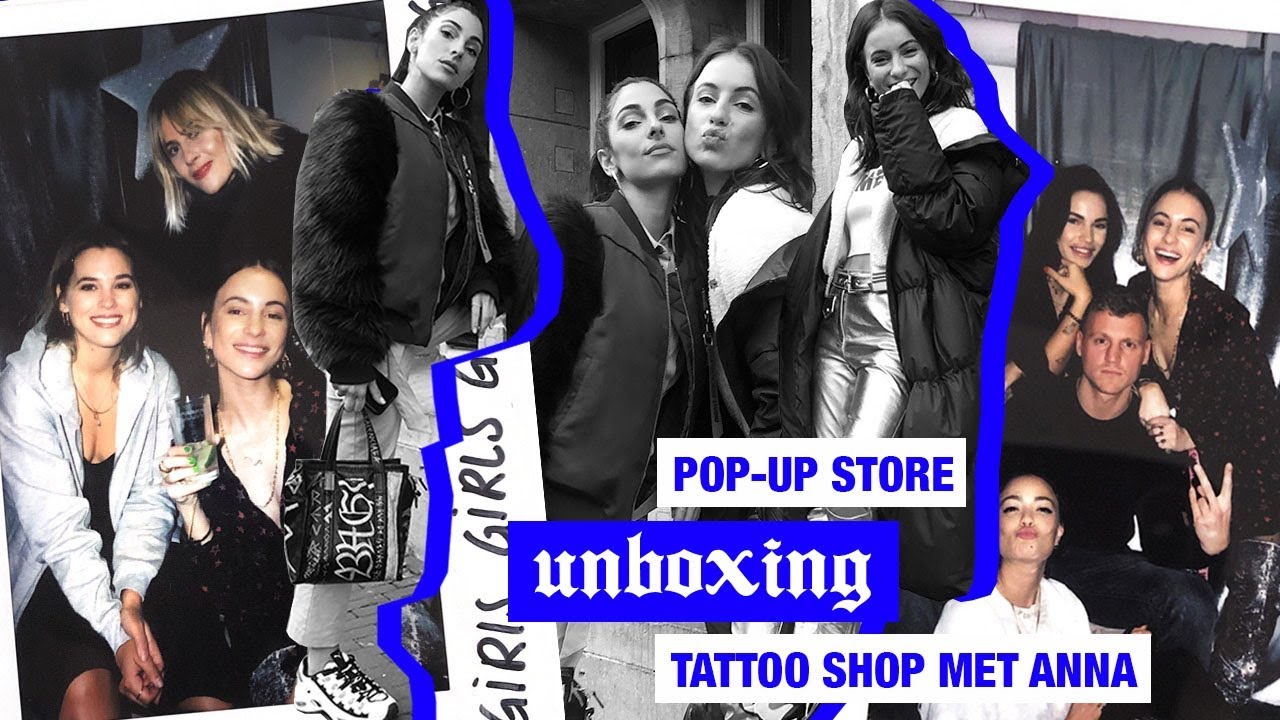 #42 TATTOO SHOP MET ANNA & UNBOXING ZALANDO! #KERSTNOOITUITDEMODE