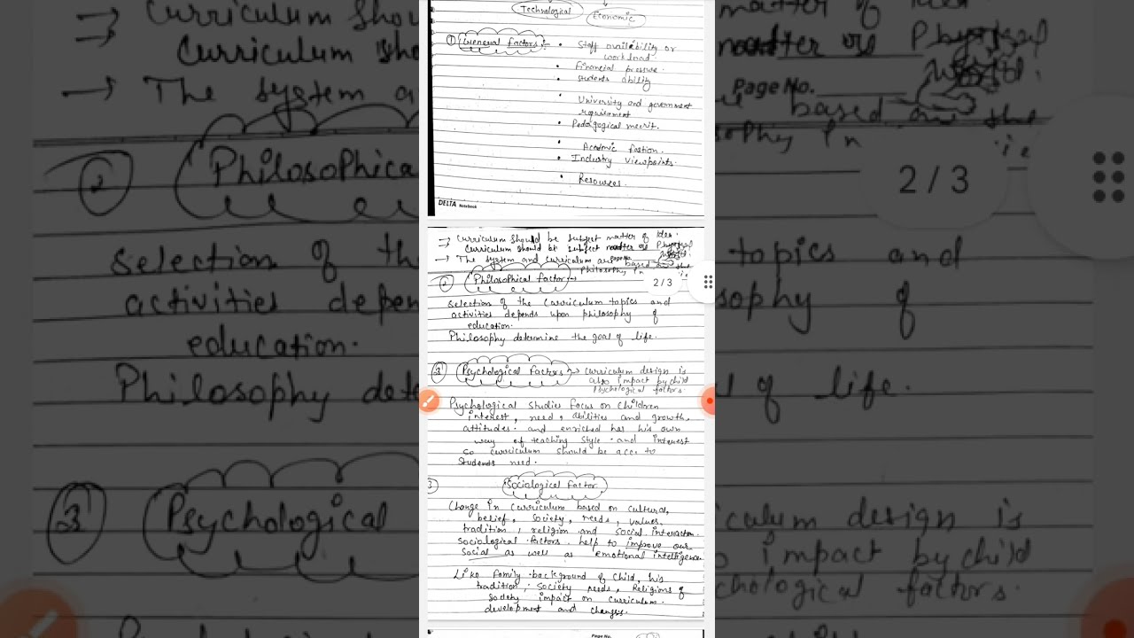 Factors affecting of curriculum change// b.ed 2 year## unit-4