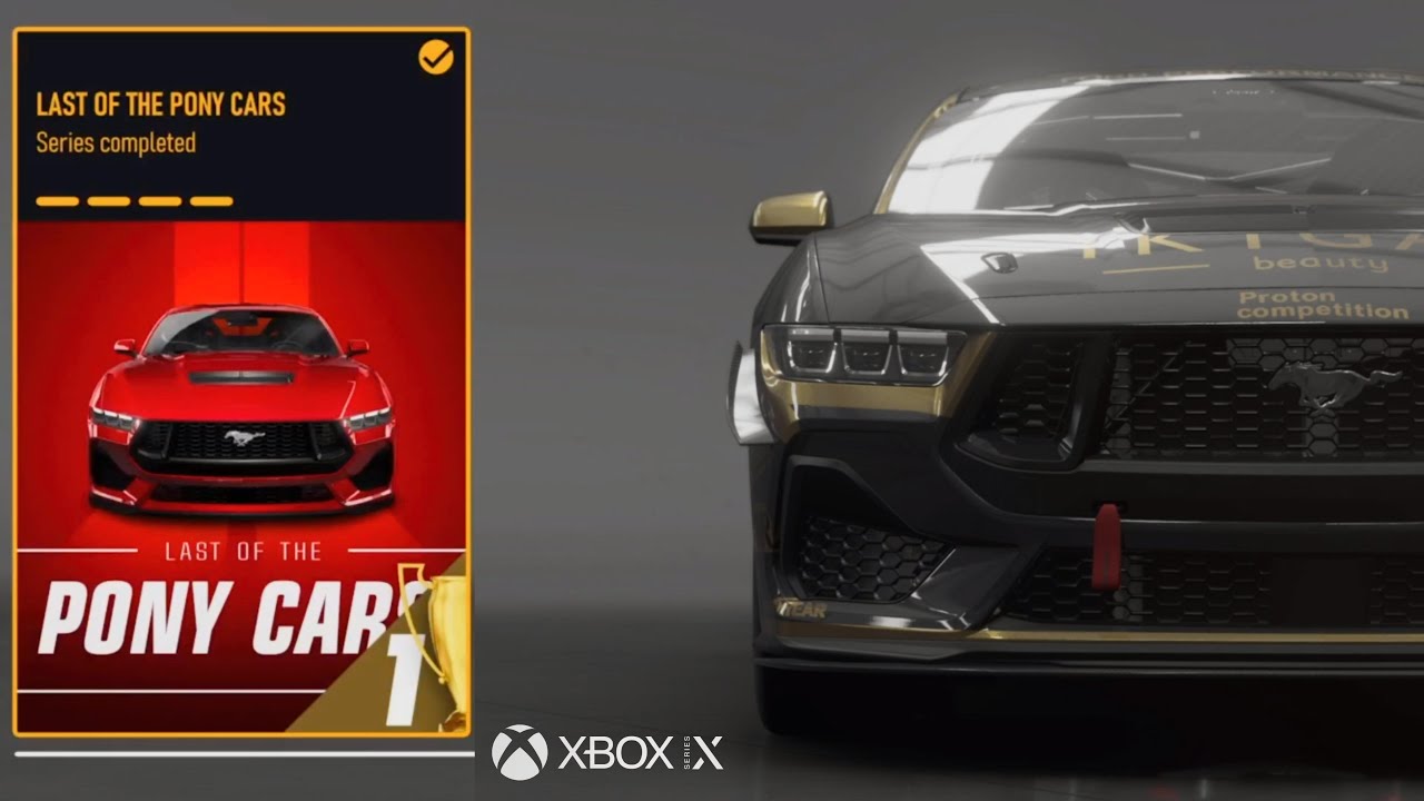 Forza Motorsport Update 14: Mustang Tour 'Last of the Pony Cars - Mustang GT '24 [4K.XSX]