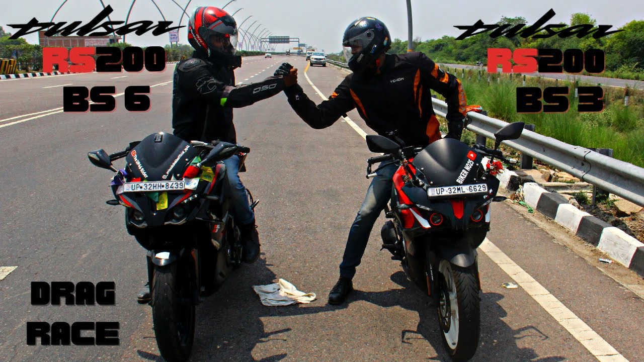 RS200 BS6 VS RS200 BS3 Drag Race, Old VS New Generation