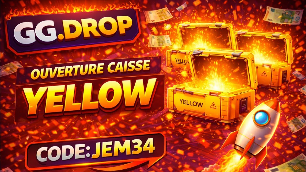 Ouverture de caisses YELLOW !!! #pourtoi #cs2 (ggdrop)