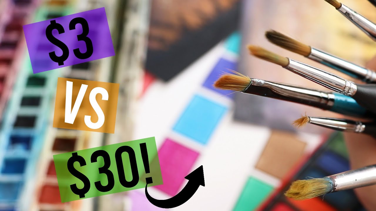 Cheap VS Expensive Watercolor | Which is WORTH the Money?