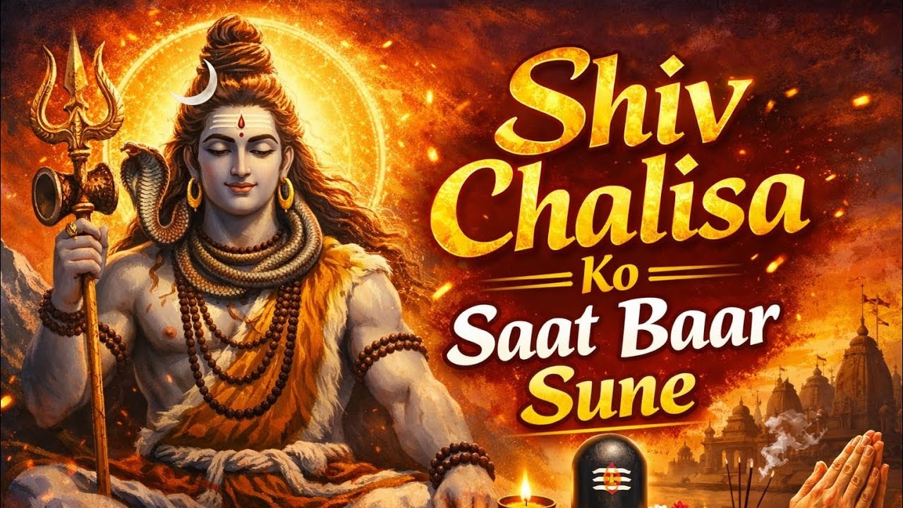 Har Har Mahadev 🙏 | Shraddha se suniye pavitra Shiv Chalisa aur paaiye Mahadev ki kripa ✨ 