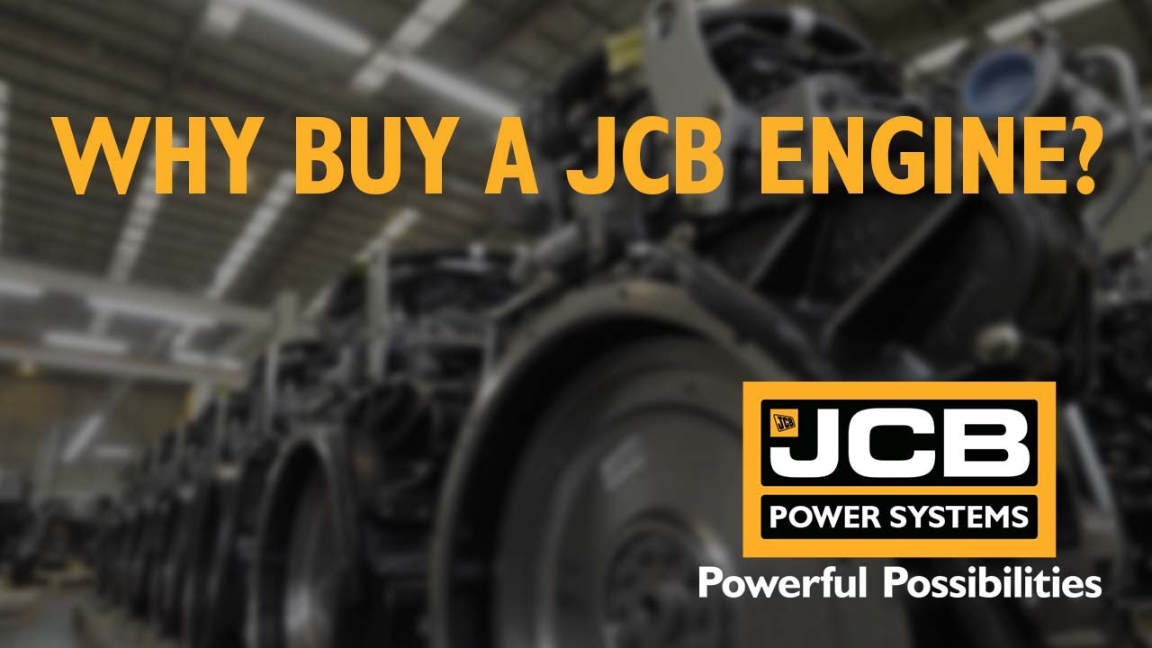 Why buy a JCB Engine?