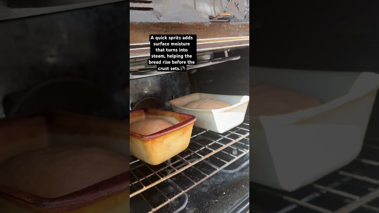 Why Bakers Add Steam at the Start of Baking🌾