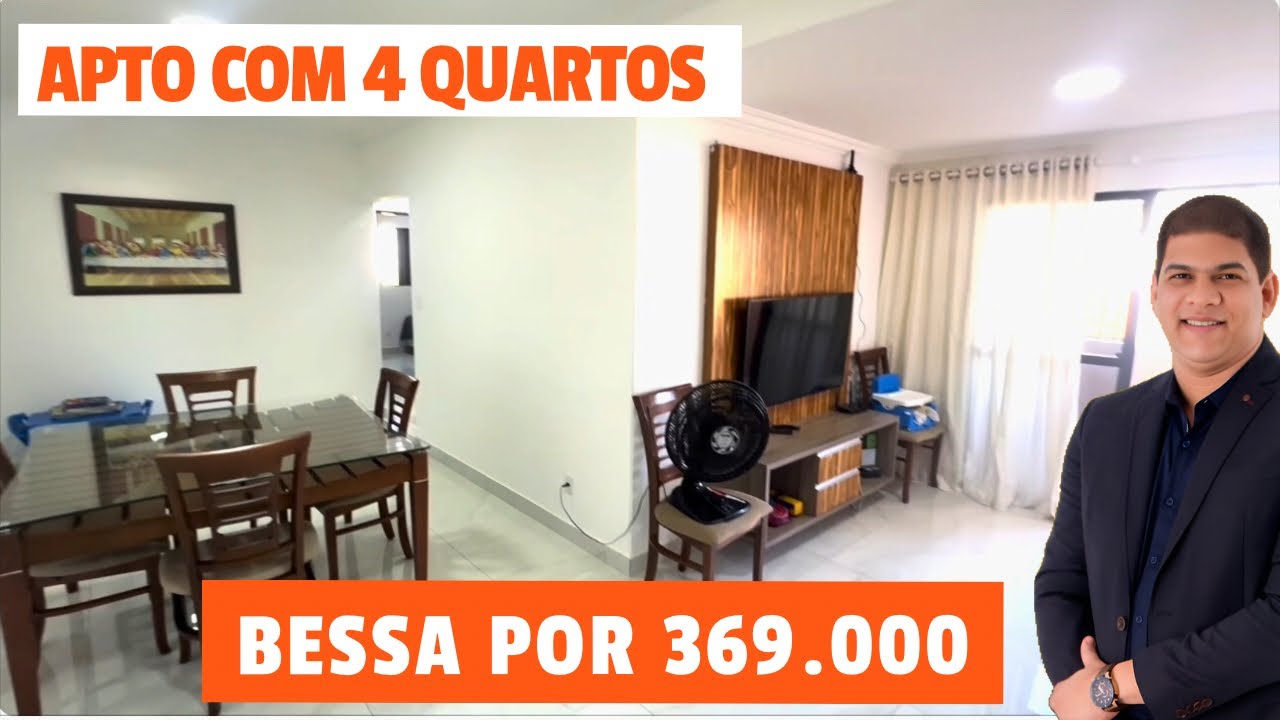 ✅vendido✅ Apartamento no Bessa 4 quartos todo reformado vizinho ao Parque Paraíba 4