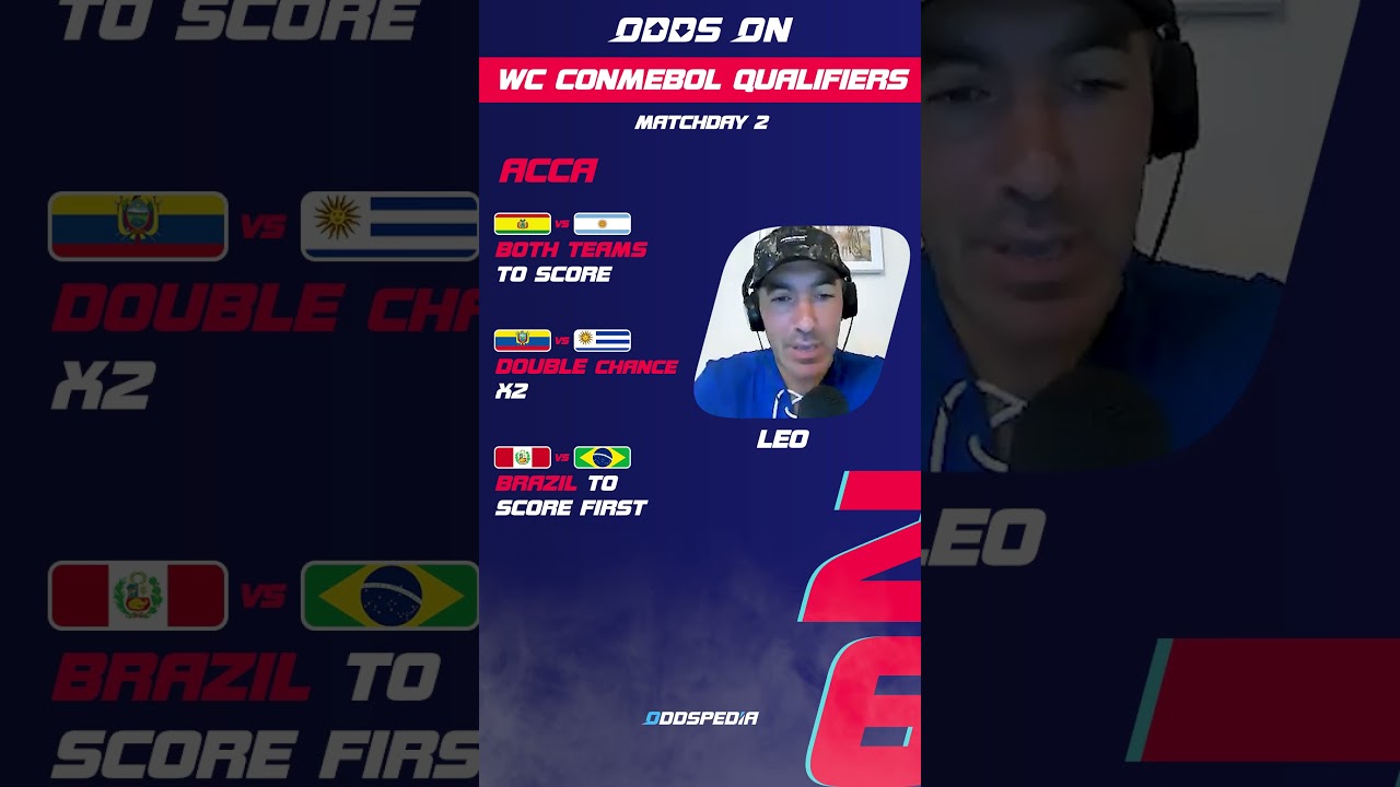 FREE MULTIBET World Cup 2026 CONMEBOL Matchday 2 🤑 Best Football Betting Tips & Predictions