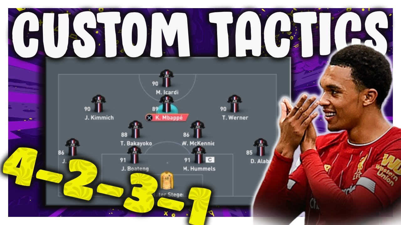 META ELITE 4231 Custom Tactics Fifa 20