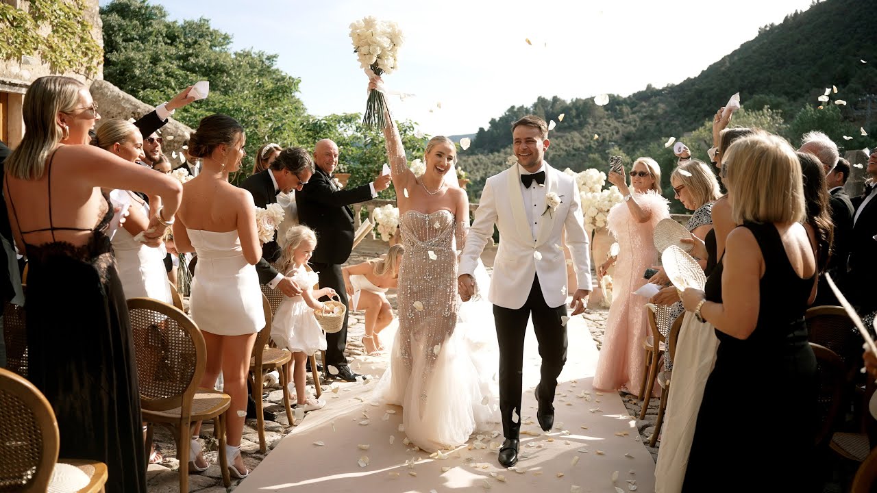 Lauren & Callum's wedding teaser | Destination wedding in Mallorca | Finca Comassema