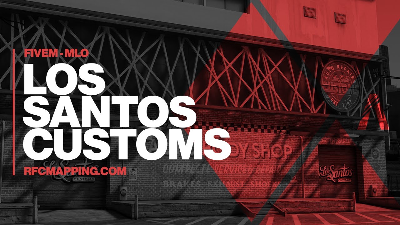 FiveM MLO - Los Santos Customs (Car Workshop)