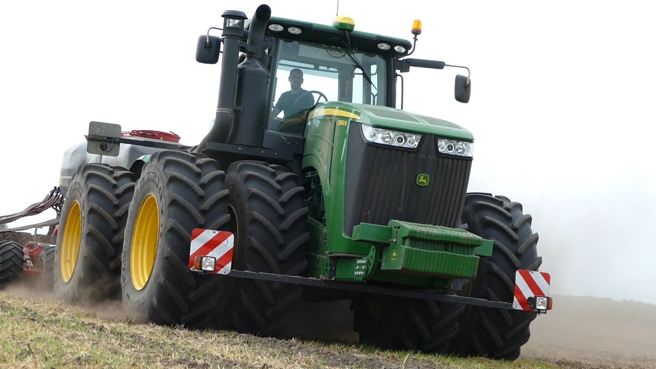 John Deere 9560R Going Deep in The Soil Seeding w/ Horsch Focus 6TD | Pure Power | DK Agriculture