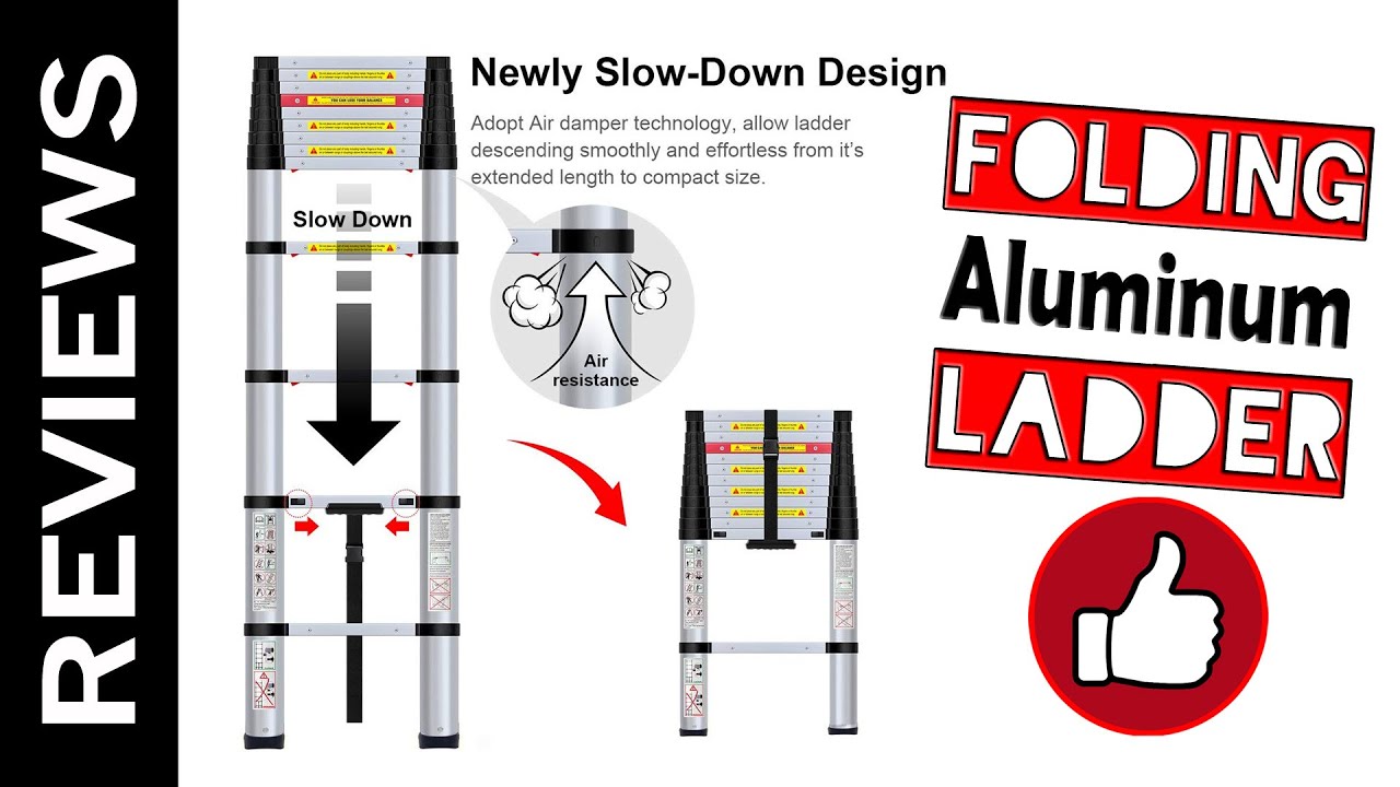 Telescopic Multi Purpose Ladder 12Ft