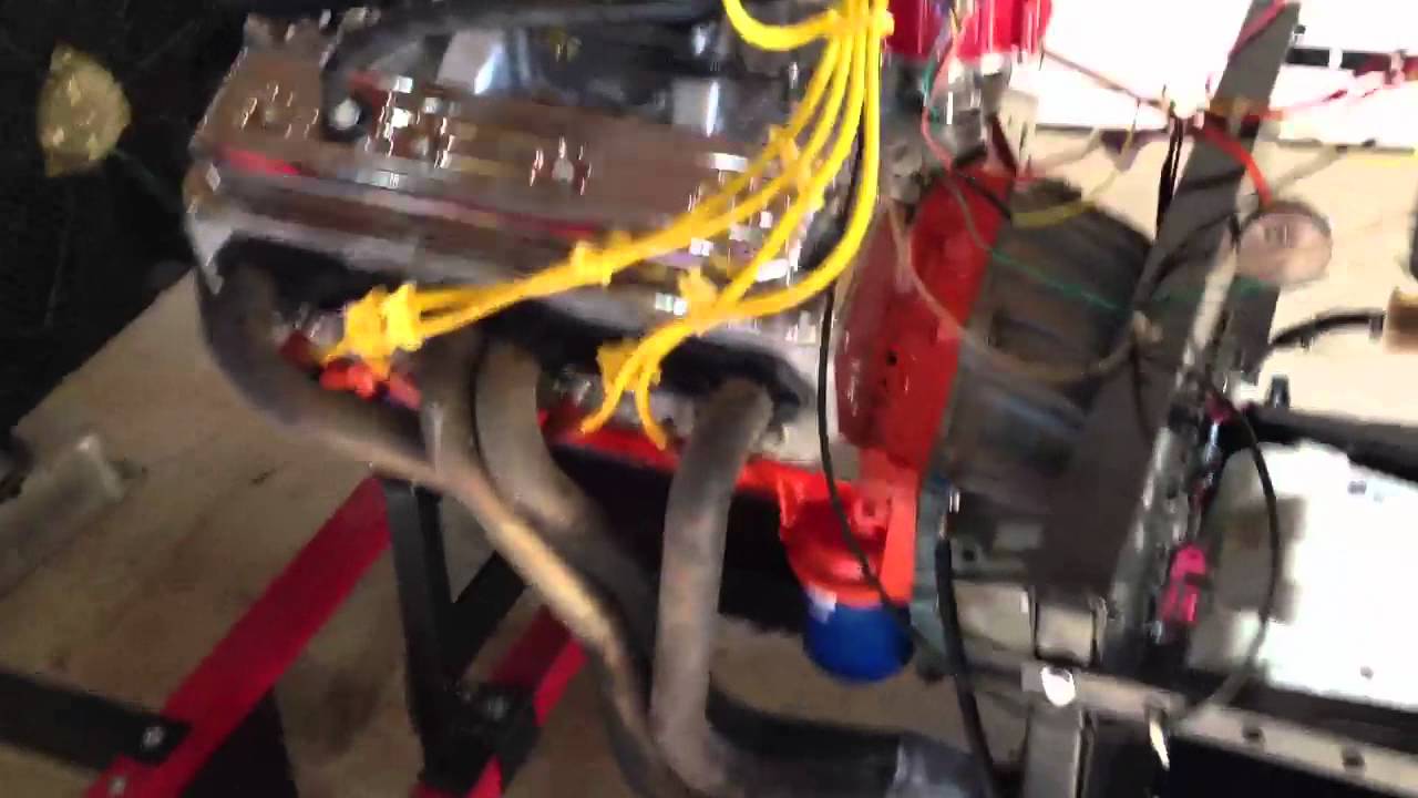 383 stroker start up 450hp/475ft.lbs