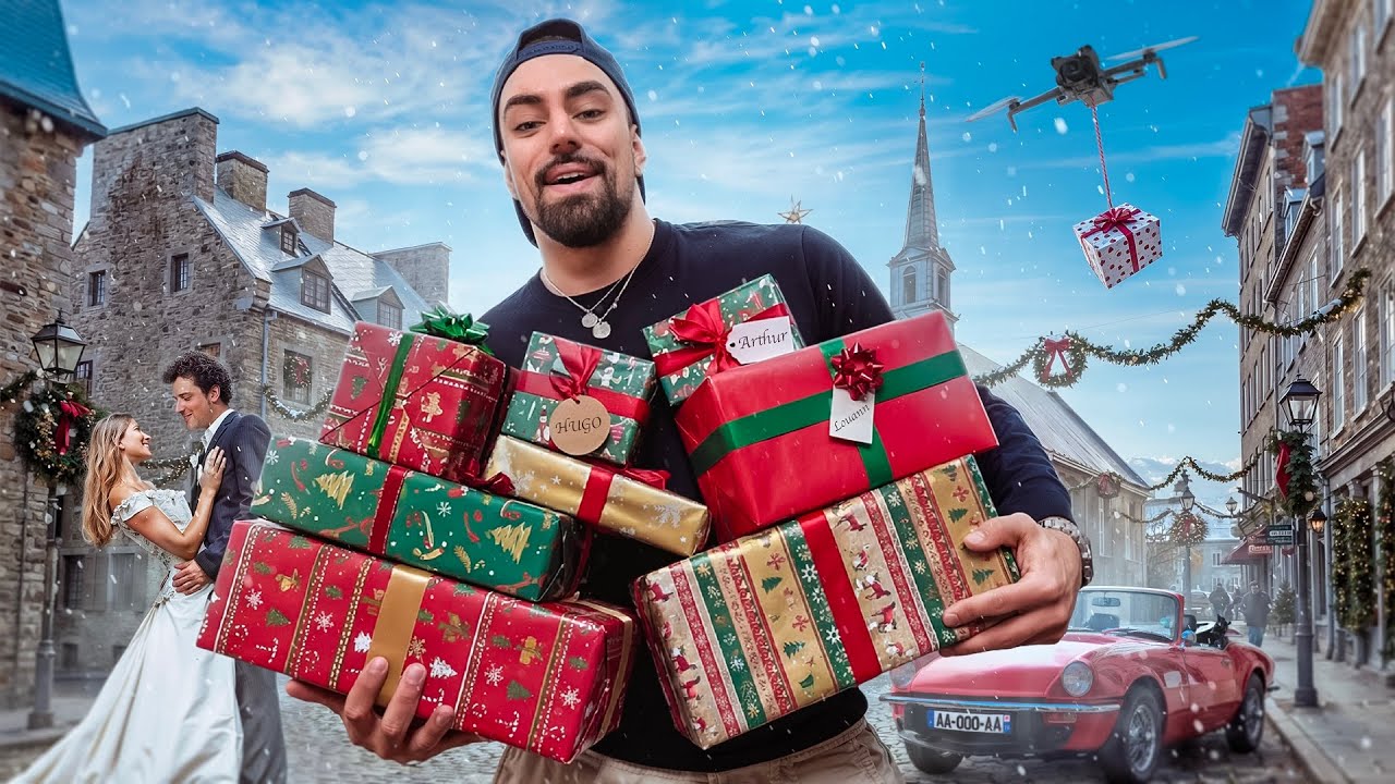 J'offre des cadeaux de No&euml;l &agrave; vos proches !