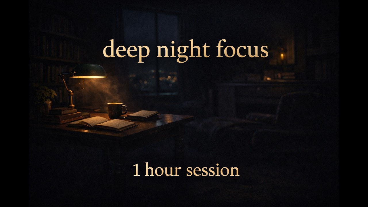 Midnight Study Club — Session 02 • Deep Focus