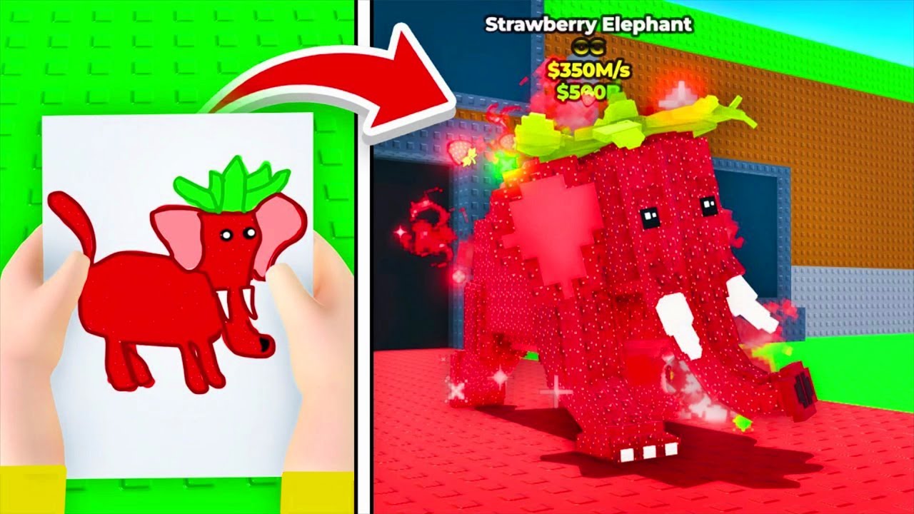 Roblox'ta %0.01 ÇİZDİĞİM BRAİNROTLAR GERÇEK OLUYOR!