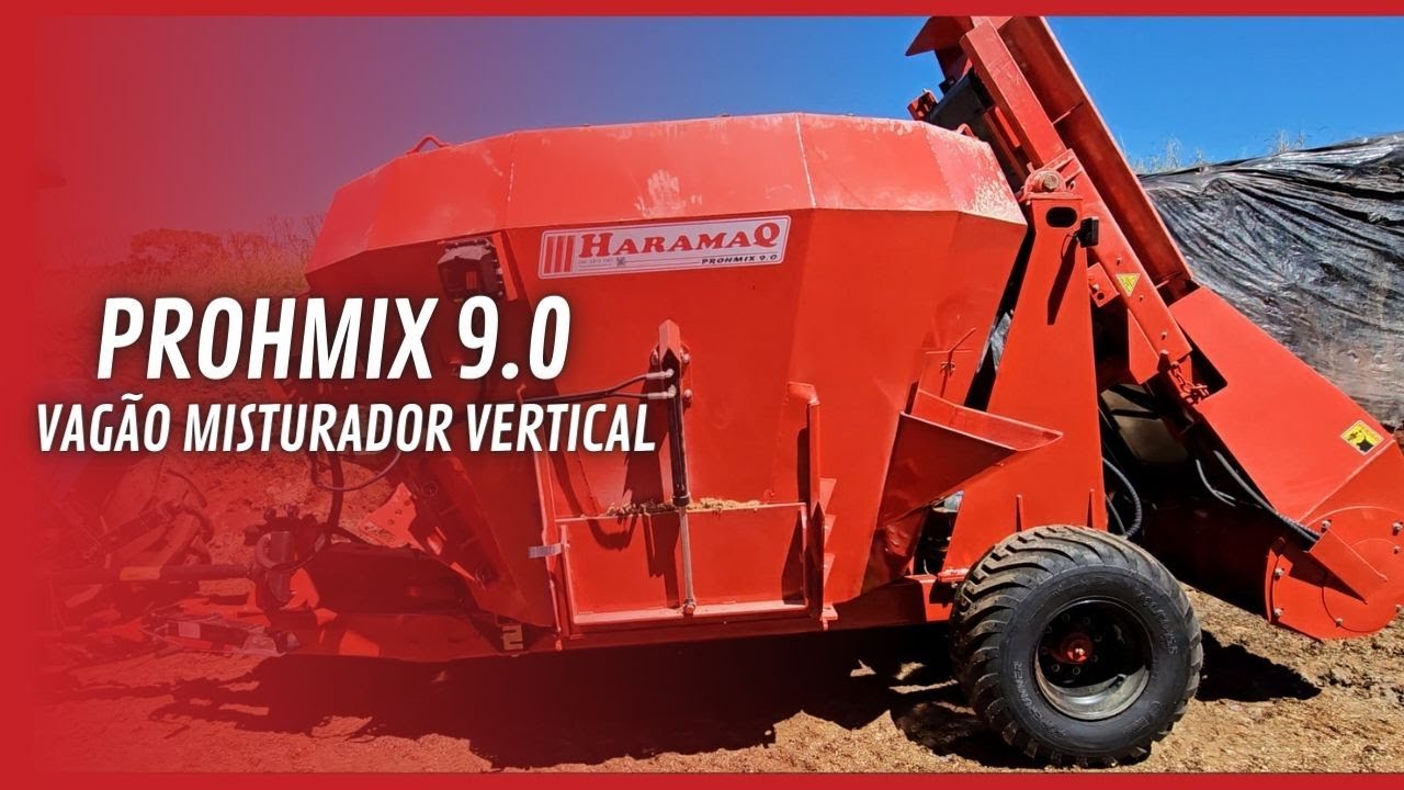 ENTREGA DE UM VAGÃO MISTURADOR VERTICAL PROHMIX 9.0