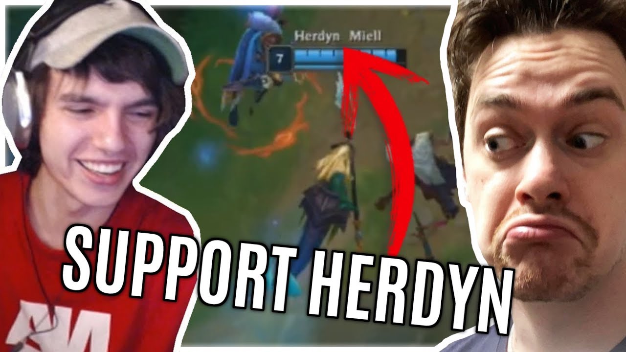 HERDYN MĚ TAHÁ ZA SUPPORTA ? | Cantzer League of Legends