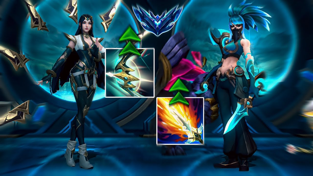 ESCAPE DIAMOND USING IRELIA & AKALI BUILD RUNES WILD RIFT