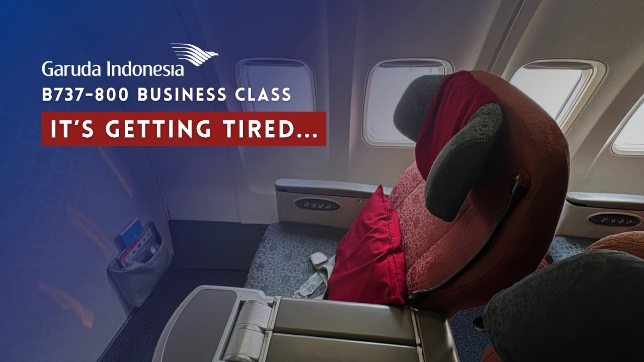 #015 Garuda Indonesia B737-800 Business Class CGK-YIA: Perlu Peremajaan!
