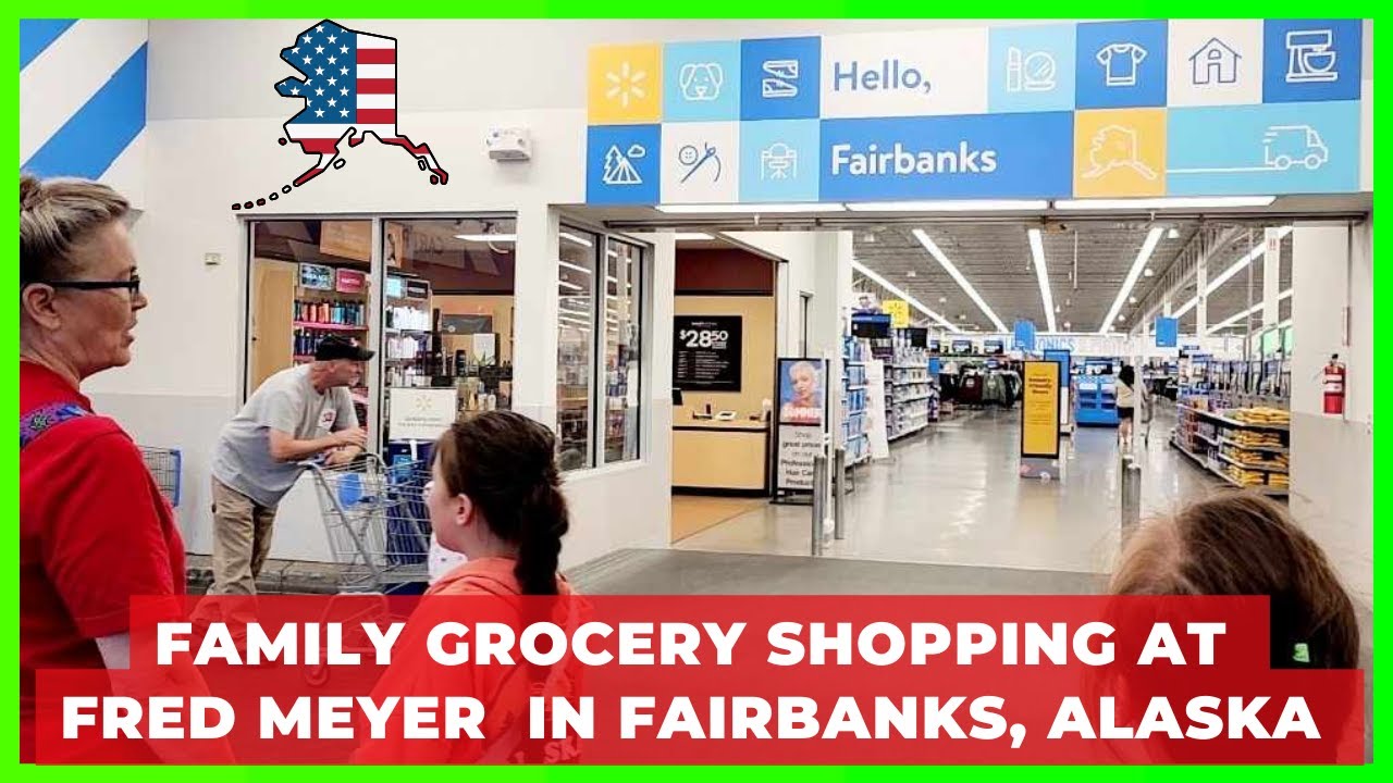 Grocery Shopping at Fred Meyer in Fairbanks, Alaska 🛒 Stocking Up on Goodies in the Last Frontier!