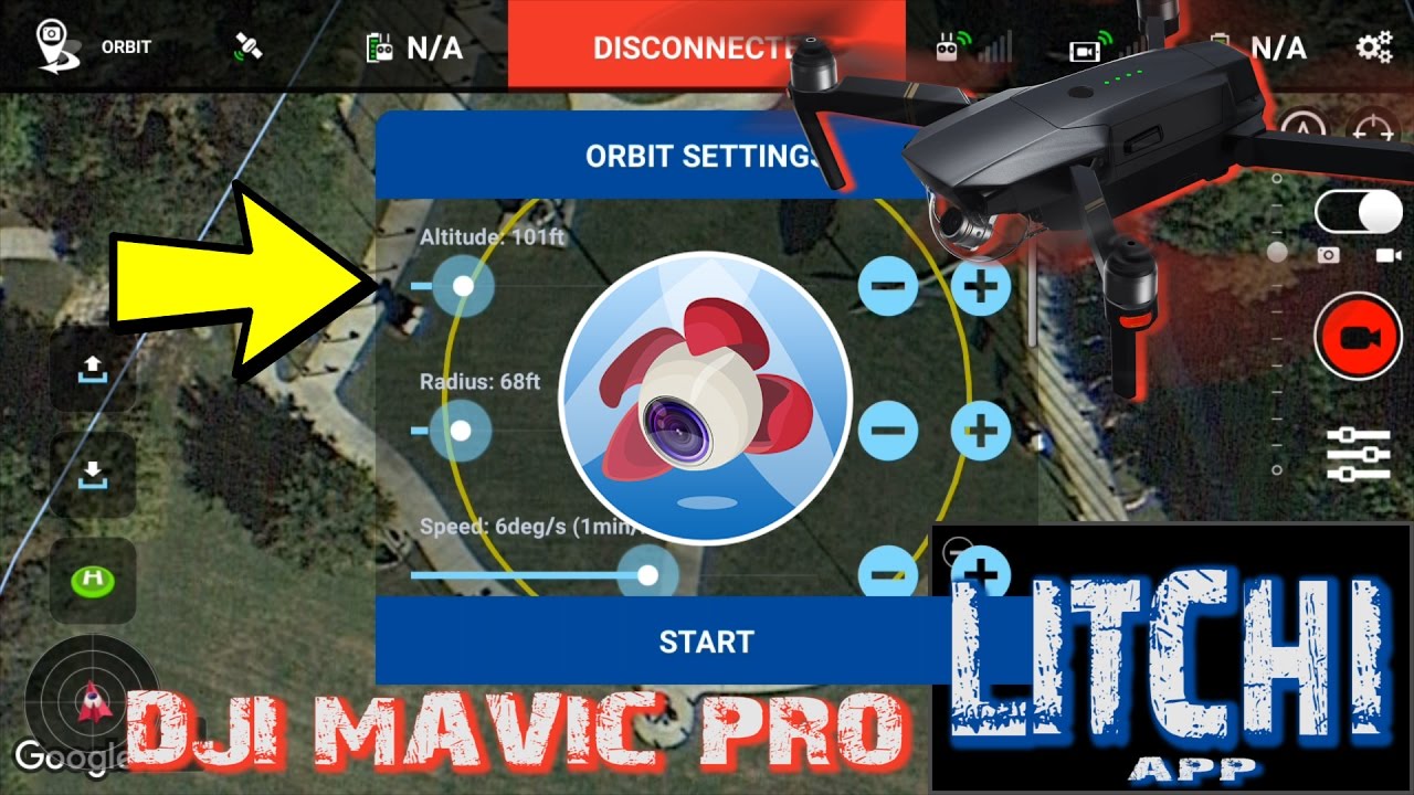 DJI MAVIC PRO - LITCHI ORBIT / POI FLIGHT - I'M LOVIN'N IT!