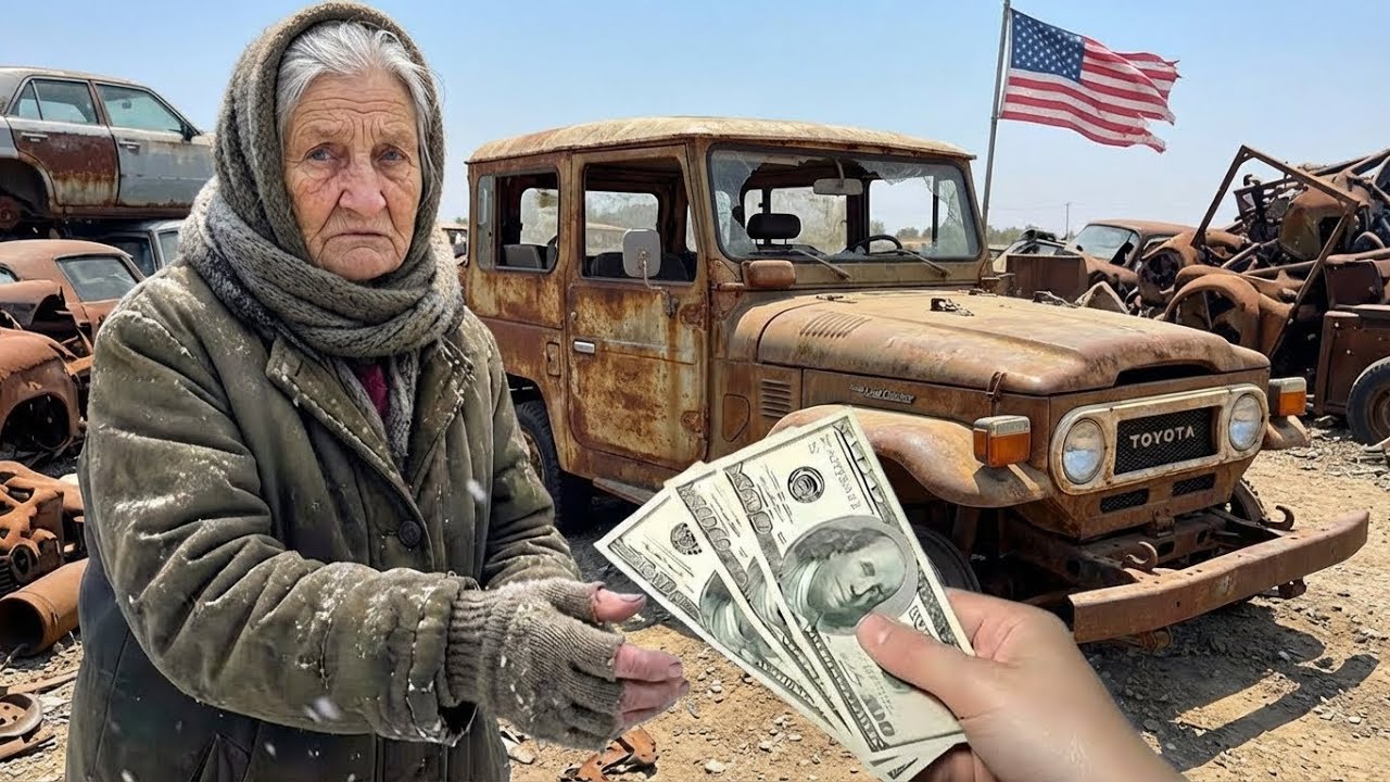 I Bought 1979 Land Cruiser FJ40 for ONLY $250! Grandma Sold Me His Abandoned Car | Full Restoration