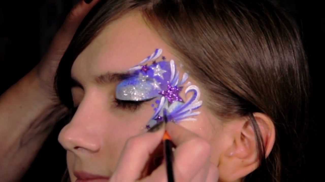 Star Makeup Tutorial - Face Painting with Stencils