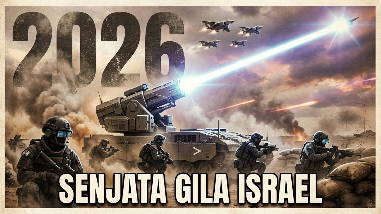 Senjata Gila Israel 2026! Teknologi Canggih yang Ubah Perang Modern