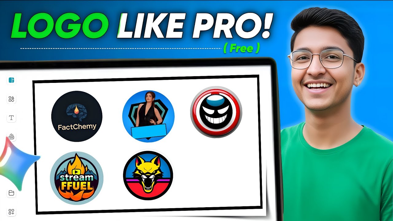 Make professional logo within a minute ! 🔥