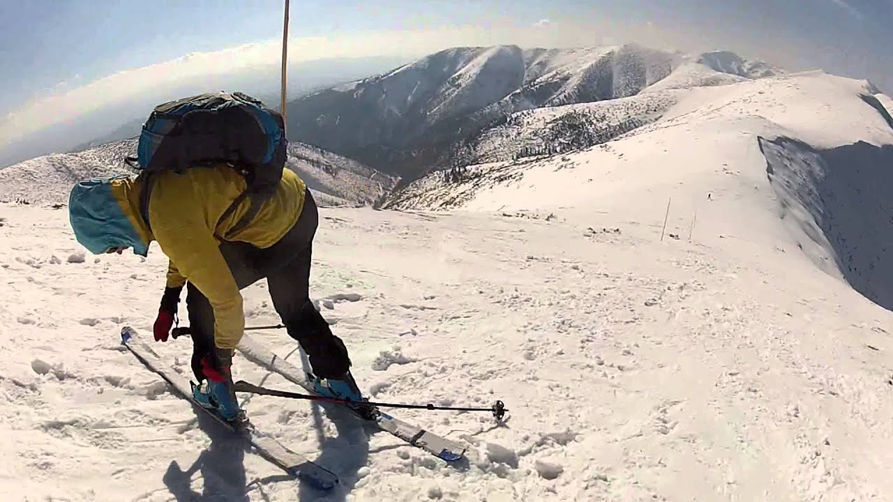 Skialp z Čertovice na Trango&scaron;ku 20.3.2015