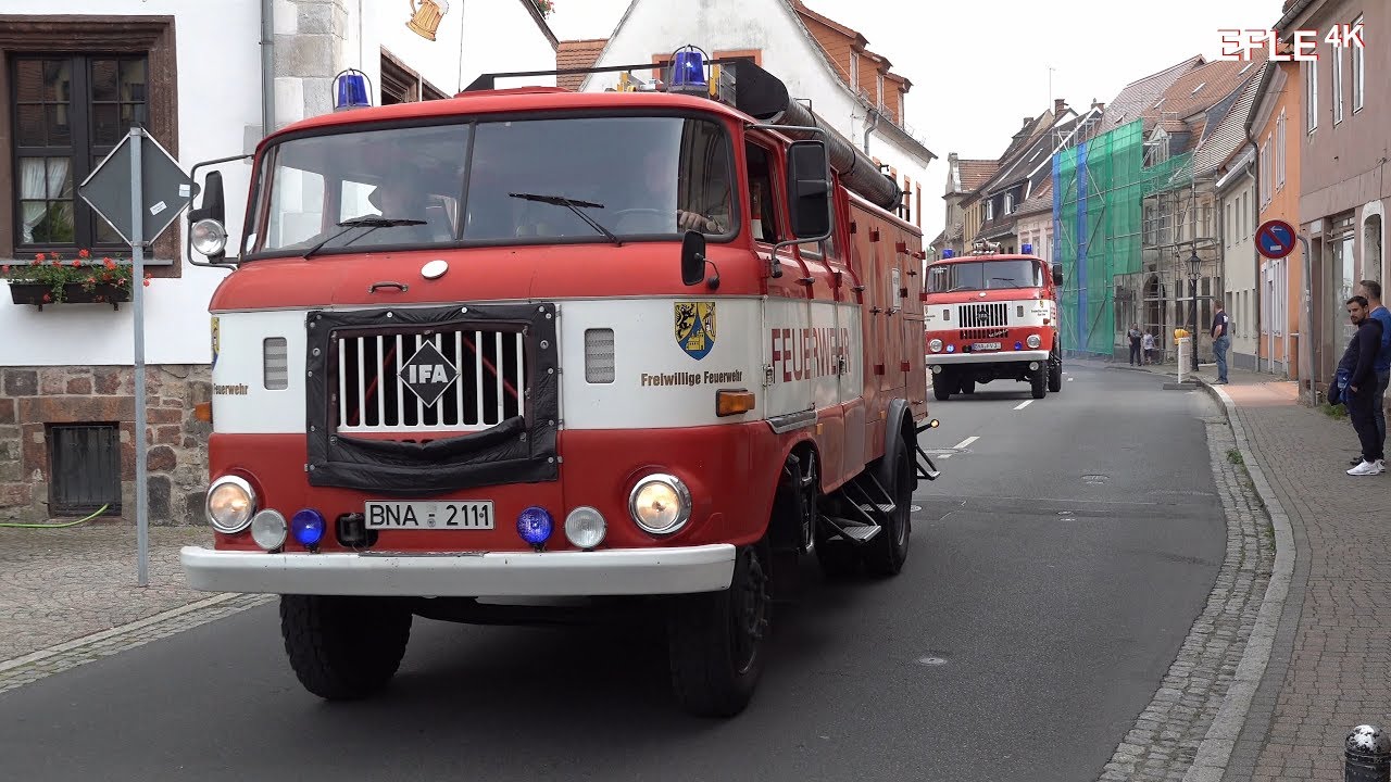 Vergleich Löschzug DDR zu Heute [150 Jahre FF Pegau!]