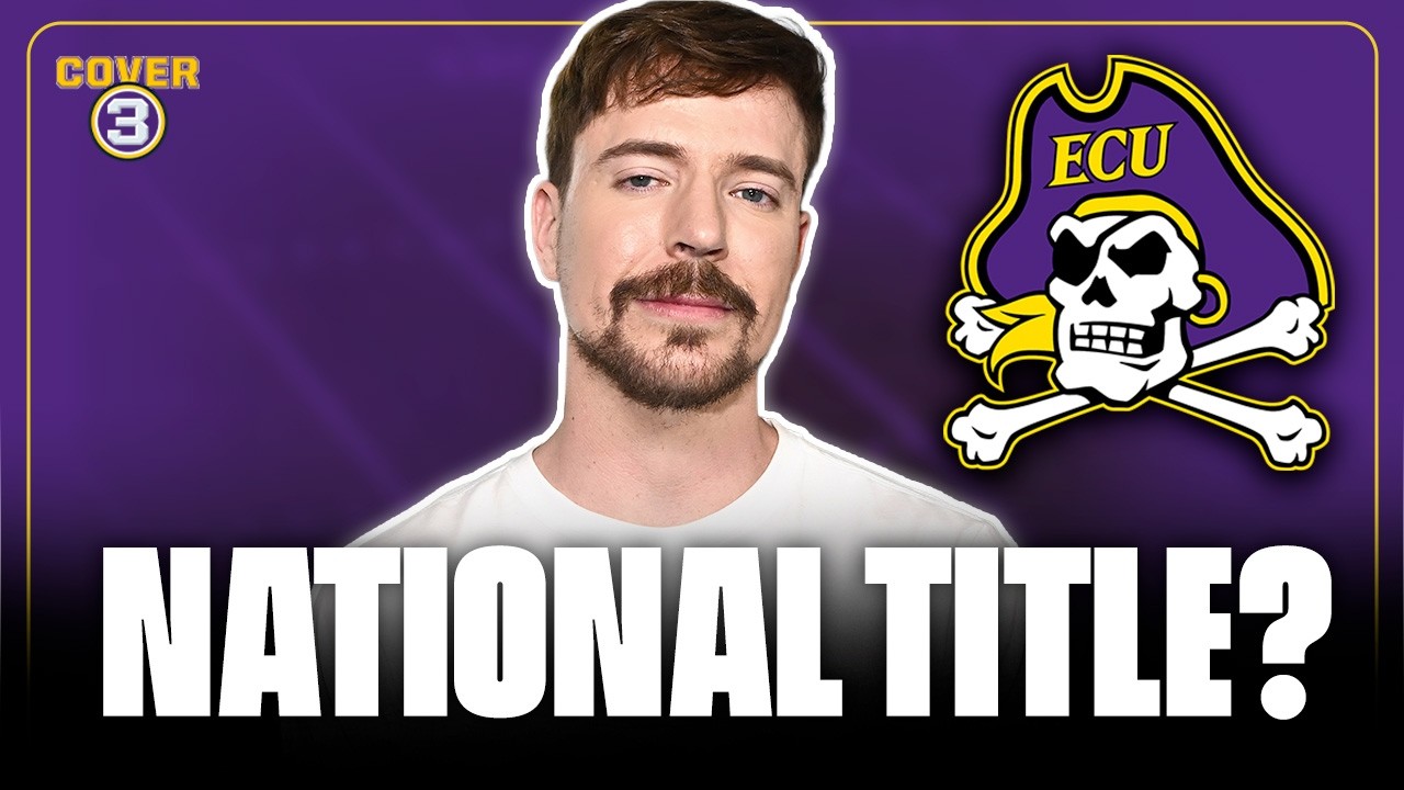Can Mr. Beast's Donation Win ECU A National Title? | Cover 3 College Football