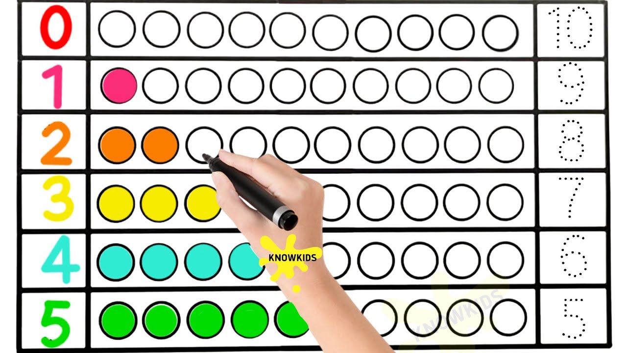 12345 numbers,learn to write & count 1-20,numbers song for kids &Toddlers, 123,1to20 #kids #toddlers