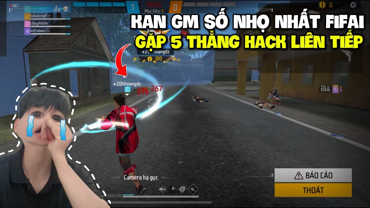 Free Fire | Kan GM Gặp Hac.k Liên Tục 5 Lần Trong Rank Cuối Mùa Và Cái Kết...?|Kan GM