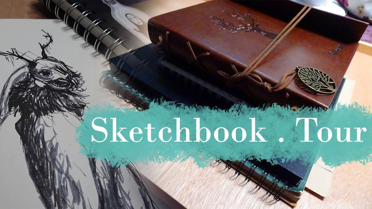 Sketchbook Tour: Fantasy, Horror and Weirdness!