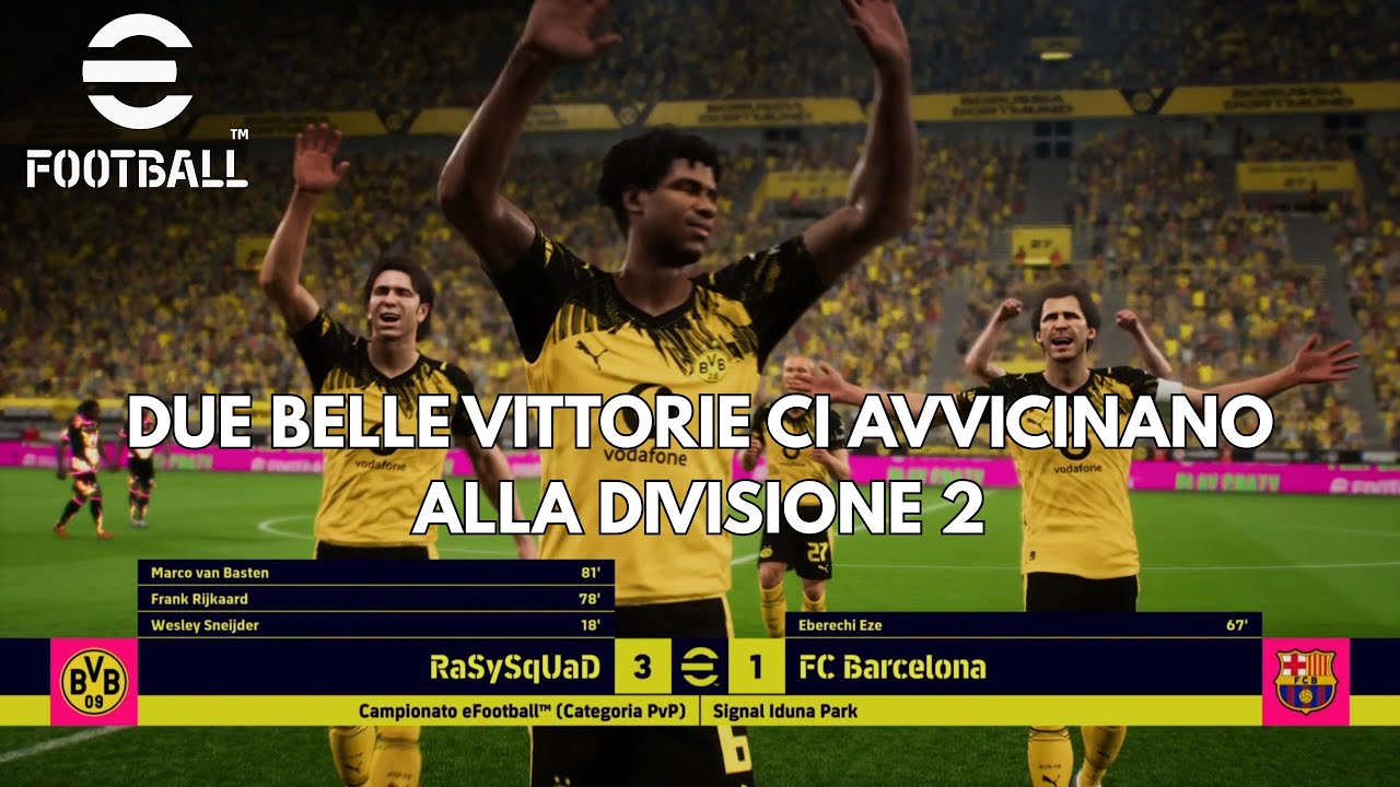 eFOOTBALL CAMPIONATO ONLINE - LA BEFANA CI PORTA DUE BELLE VITTORIE!