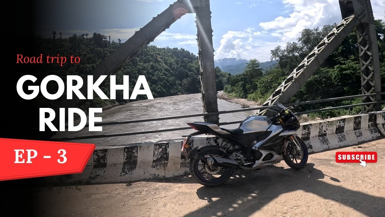 Gau ko Bato Hudai Gorkha Bazar  | Moto-Vlog |
