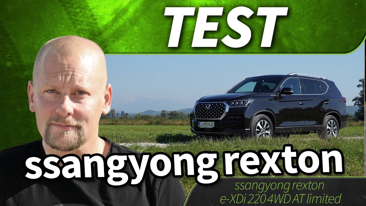 2024 ssangyong rexton e-XDi 220 4WD AT limited - test