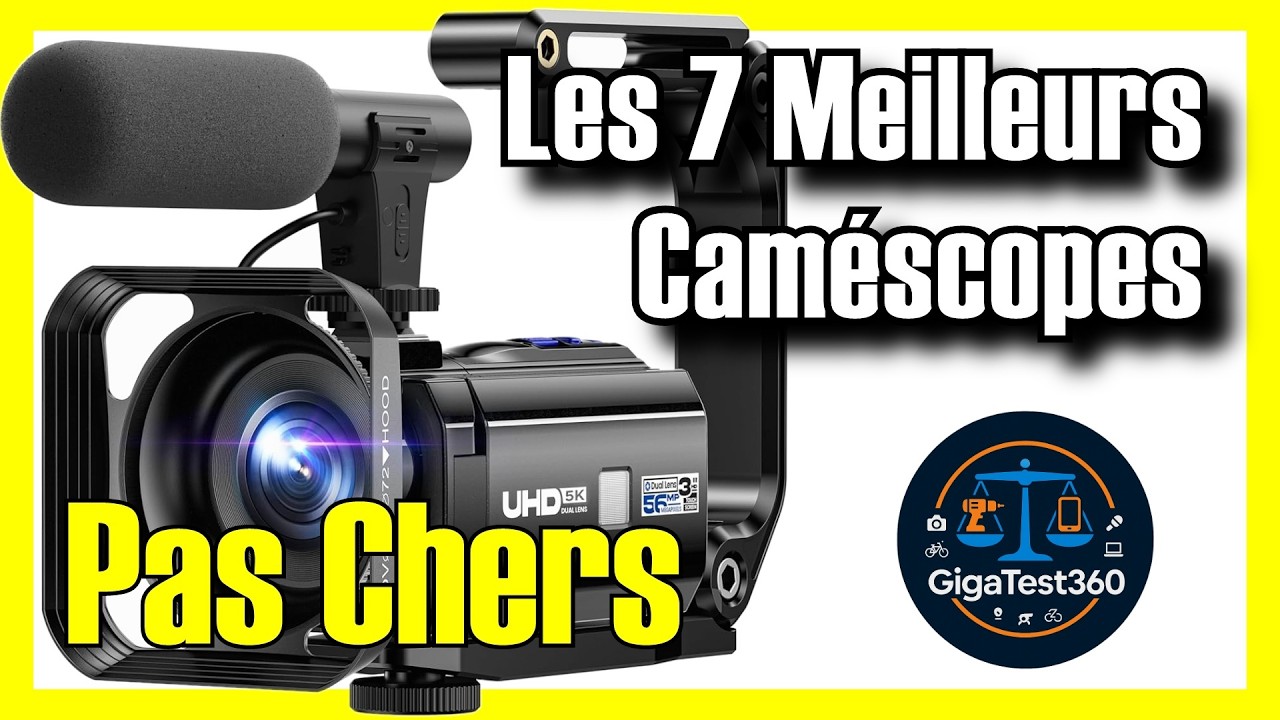 📹🔥 Les 7 MEILLEURS CaméScopes PAS CHERS sur Amazon [2026]✅[Qualité/Prix] Sony / Canon 4K