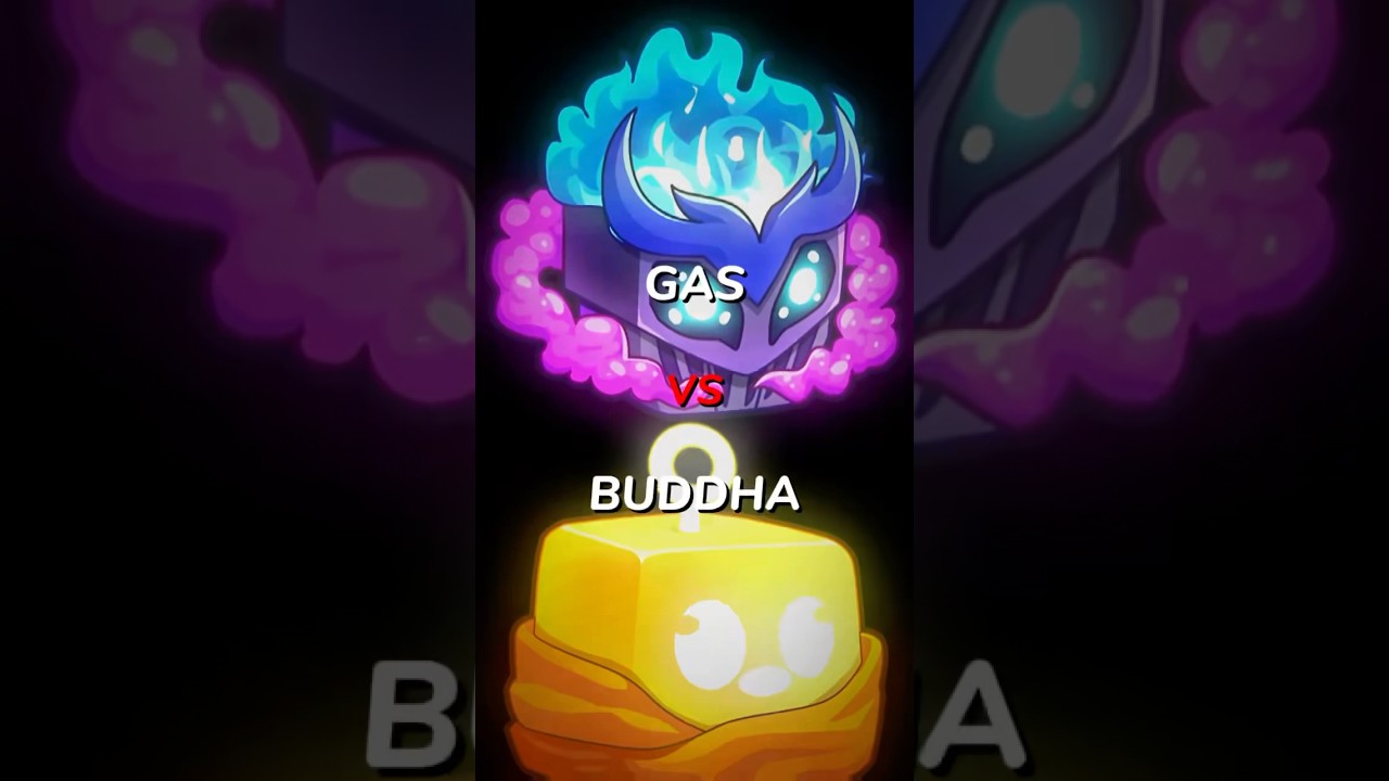 Gas VS Buddha 💀#bloxfruits #gas #buddha