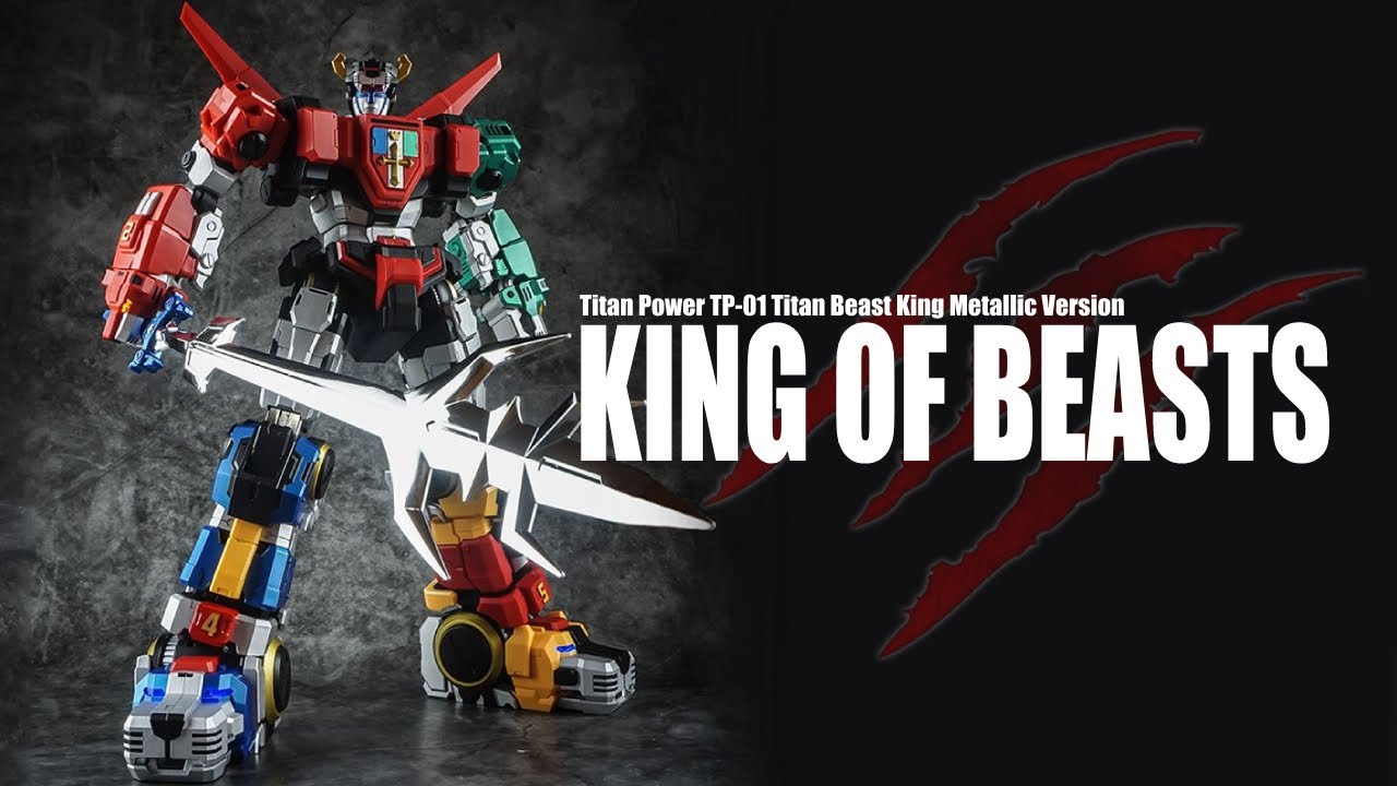 Titan Power TP-01 King of Beasts Voltron robot figure review