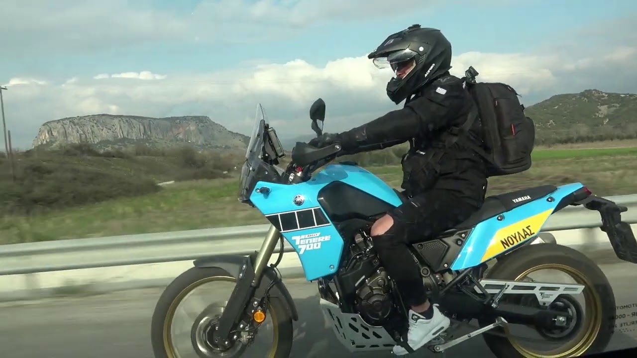 Έκανε βόλτα με το YAMAHA TENERE 700 και ξετρελάθηκε