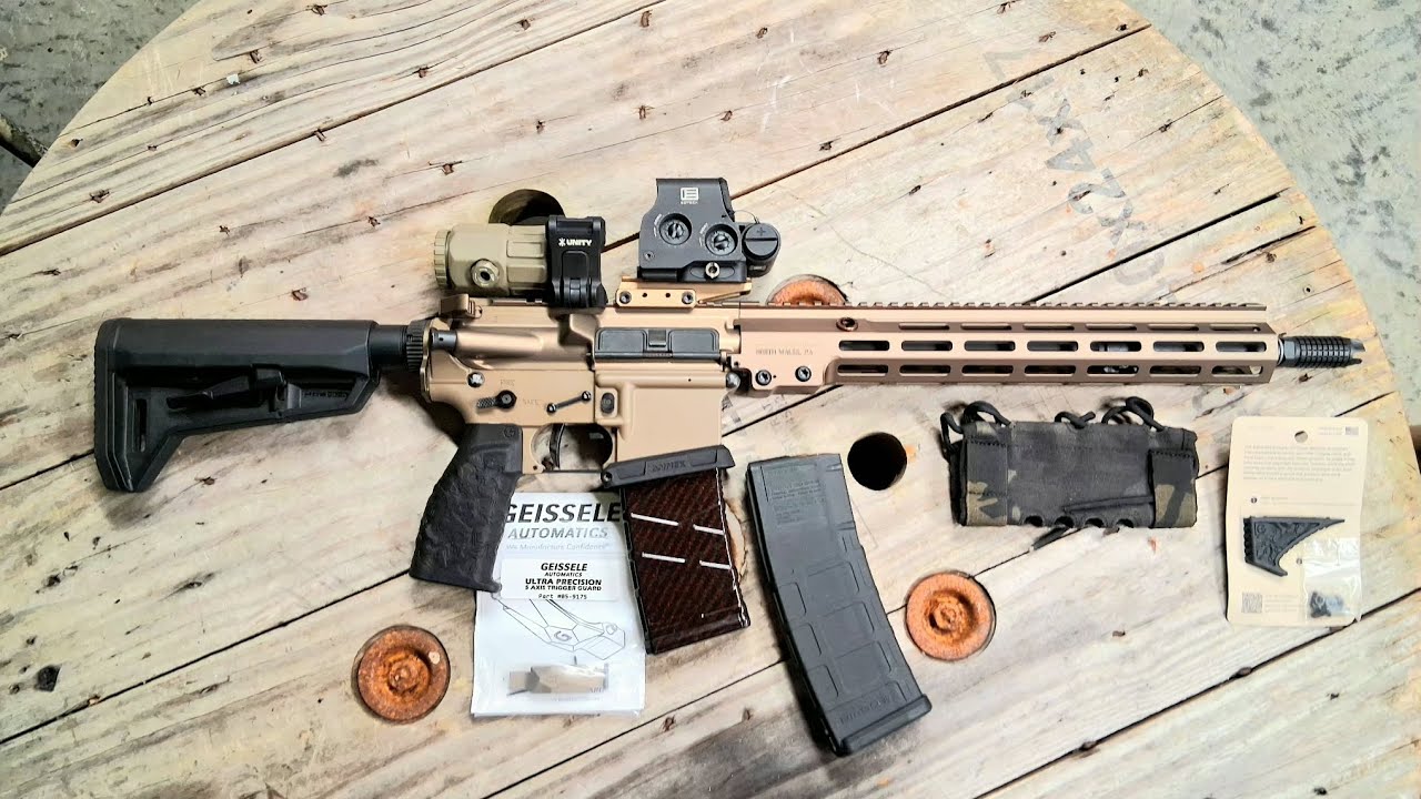 New Build 5.56 Home-made Geissele URG-I #ShadowBanned#Peanutbutter#Eotech #Magpul#Rise#Bkings