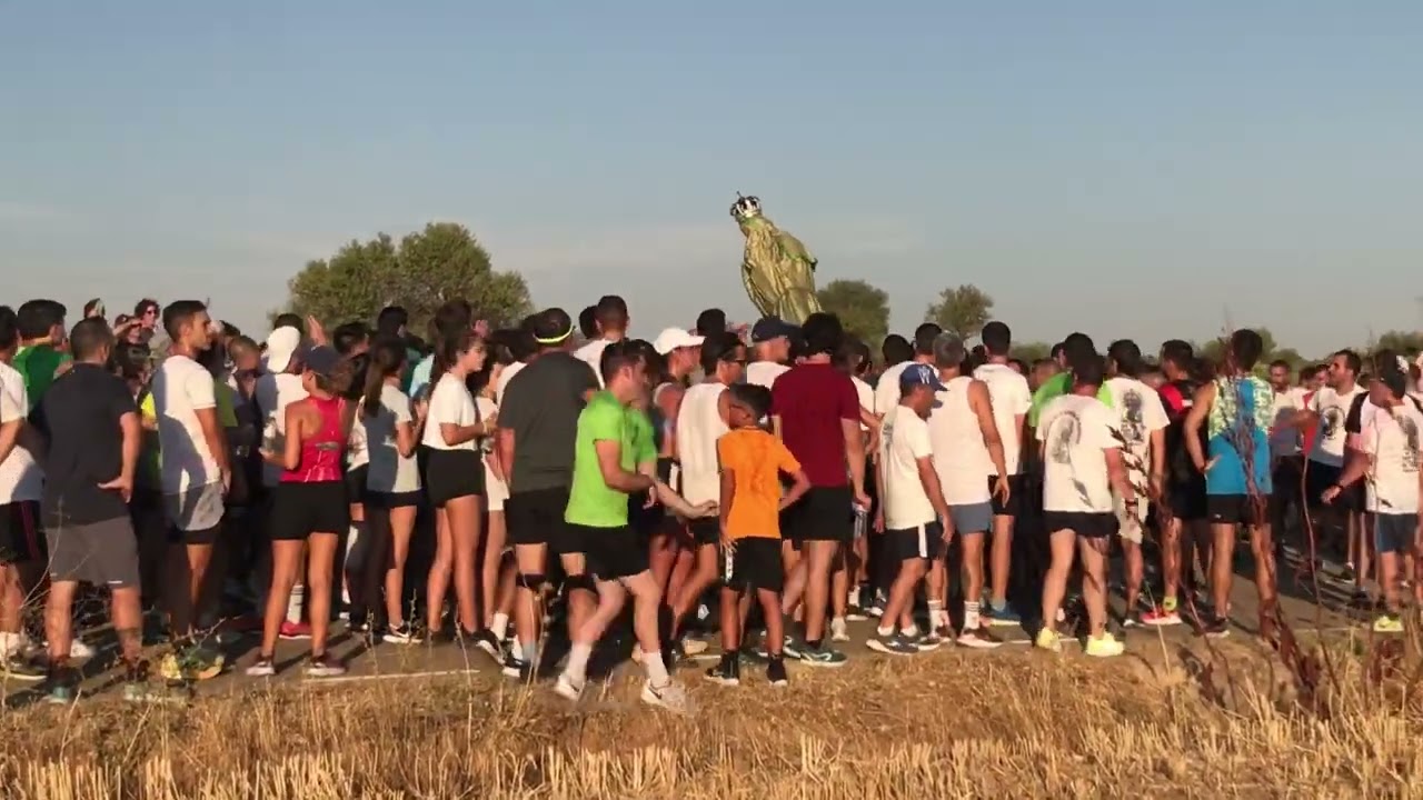 Llevada de la Virgen de Manjavacas a su ermita. 2022