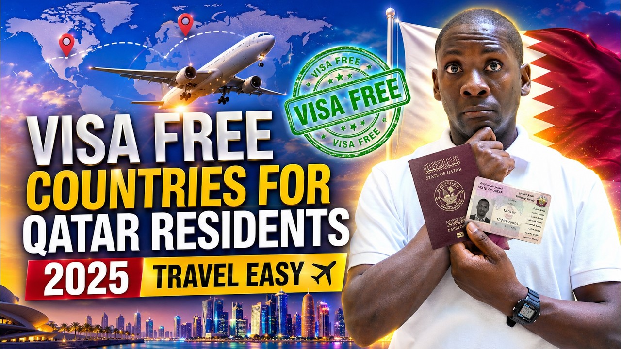 Visa-Free Countries for Qatar Residents 2025 | How to Travel with Your Qatar Resident Permit